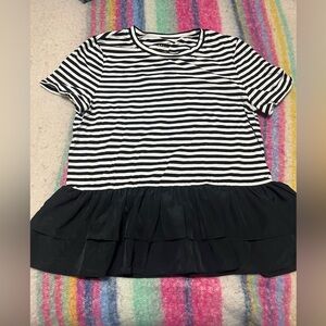 Brooke Street Kate Spade peplum top